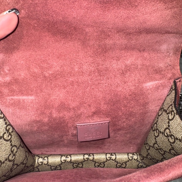 Gucci Supreme Red Bloom Dionysus Shoulder/Crossbody - Picture 11 of 14